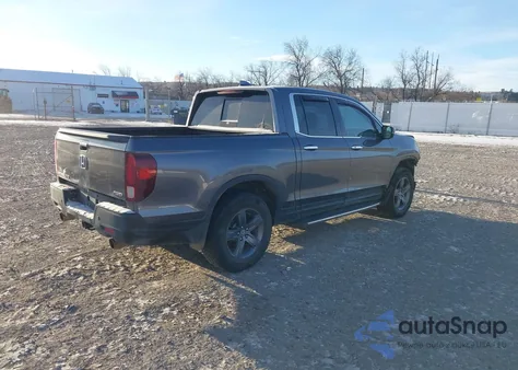 2022 Honda Ridgeline Rtl-E из США, поврежденный, VIN 5FPYK3F71NB010572